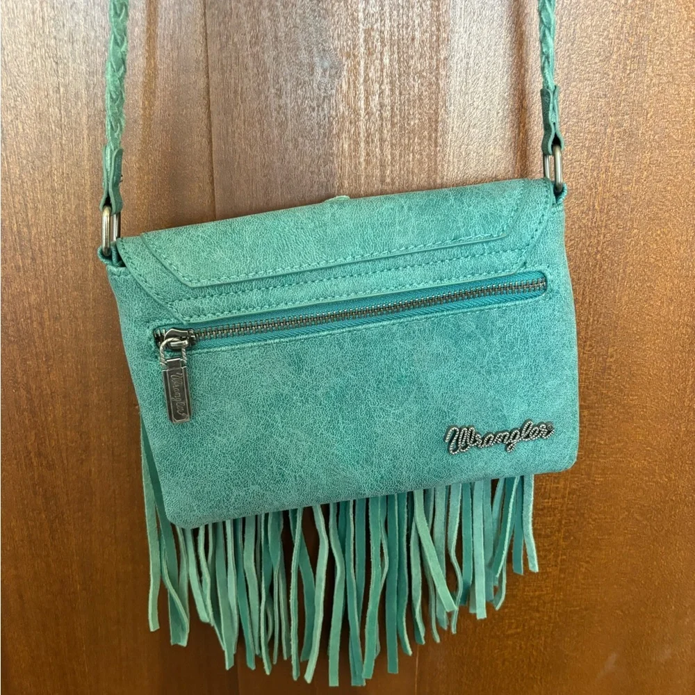 Turquoise Wrangler Purse - Picture 2 of 5